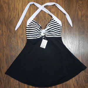 One piece bathing suit